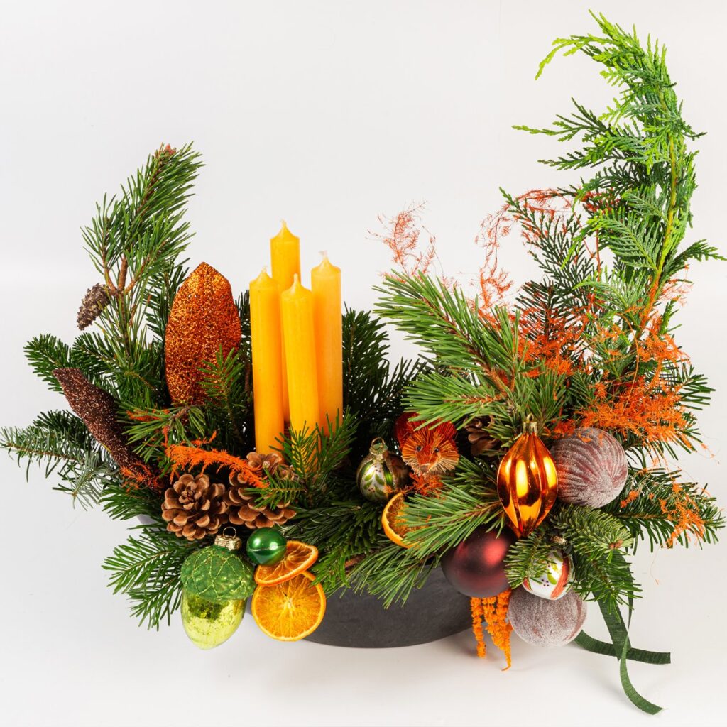 Aranžmá „Zimní lovec“